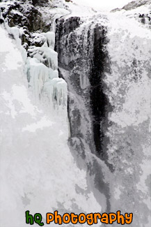 Snoqualmie Falls Close Up of Water painting