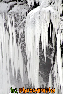 Long Thick Icicles painting