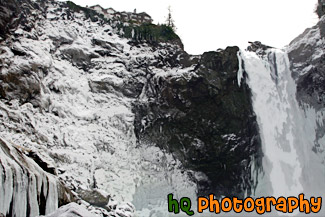 Snoqualmie Falls, Salish Lodge, & Ice painting