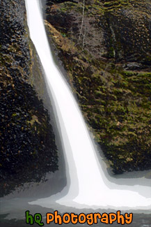 Horsetail Falls painting