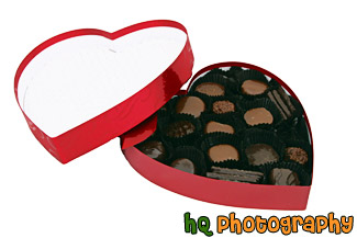 Chocolates in Heart Shaped Box painting