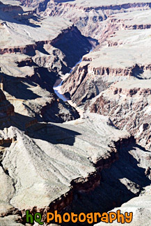 Colorado River Seen in Grand Canyon painting