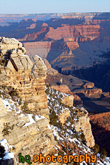 Sunrise Grand Canyon View at Mather Point painting