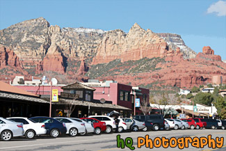 Downtown Sedona, Arizona painting