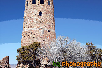 Watch Tower at Desert View painting