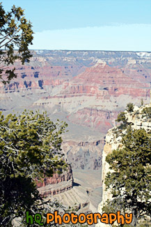 Maricopa Point Grand Canyon View painting