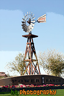 Power Ranch Windmill painting