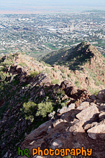 Camelback Mountain Trail painting