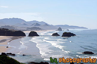 Pacific Ocean at Cannon Beach painting