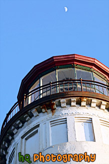 North Head Lighthouse & Moon painting