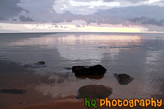 Secret Beach, Kauai Surise painting