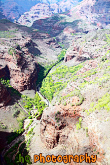 Waimea Canyon View painting