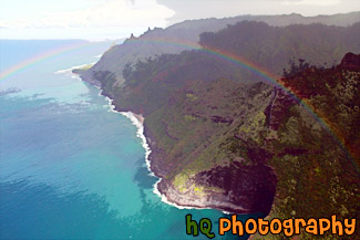 Na Pali Coast Rainbow painting