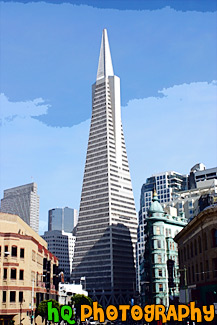 Transamerica Pyramid painting