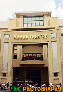 Hollywood Kodak Theatre, Los Angeles painting