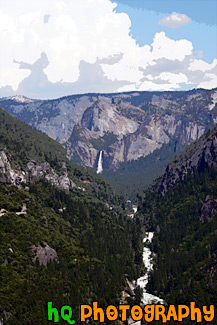 Yosemite Valley, California painting