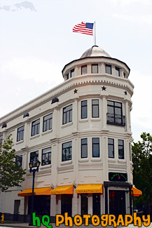 Jamba Juice Building in Santa Cruz painting