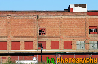 Brick Building painting