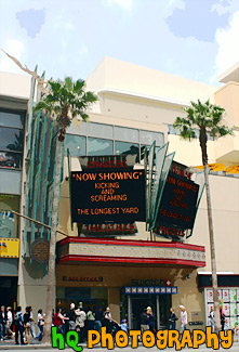 Grauman's Chinese Theatre, Hollywood painting