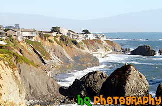 California Coast Along Highway 1 painting