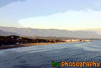 Santa Barbara, California painting