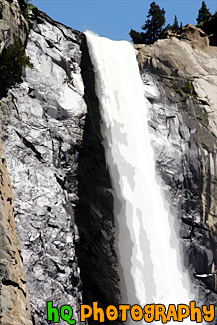 Bridalveil Fall Close Up, Yosemite painting