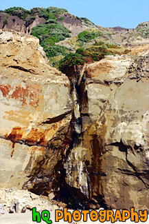 Big Rock Cliff painting