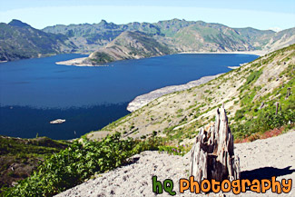 Spirit Lake, Gifford Pinchot National Forest painting