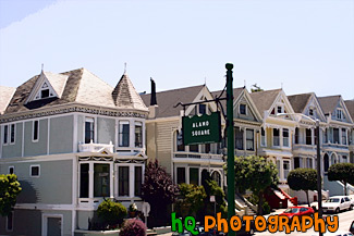 Alamo Square Homes painting