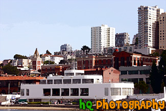 Ghirardelli Square painting