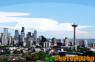 Seattle, Washington painting