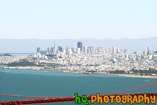 City of San Francisco & Golden Gate Bridge painting