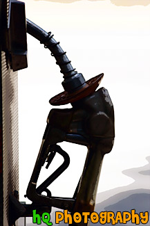 Gas Pump Handle painting