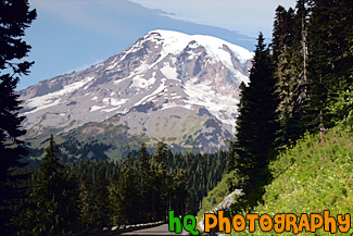 Mount Rainer Appearing Big painting