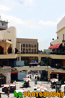 Hollywood & Highland Center painting