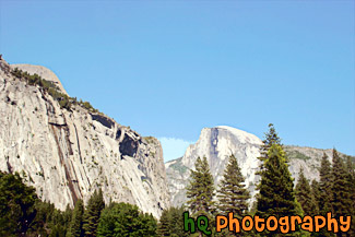 Half Dome, Yosemite painting