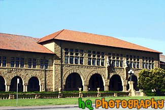 Stanford University Building painting