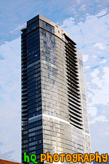 Office Building in Bellevue, Washington painting