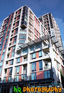 Seattle Apartments or Condo Building painting