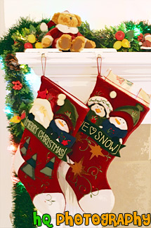 Christmas Stockings painting