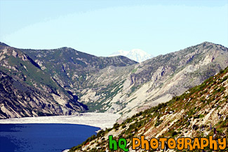 Mt. Rainier & Spirit Lake painting