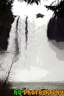 Snoqualmie Falls Large Waterflow painting