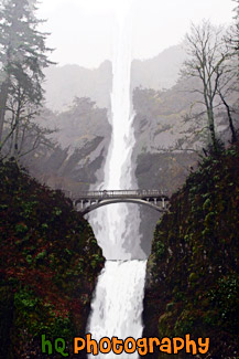 Multnomah Falls painting