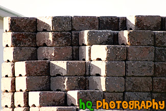 Stack of Bricks painting