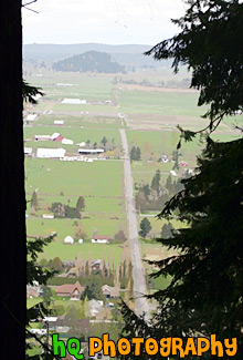 Mt. Peak View of Enumclaw Country painting