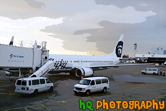 Alaska Airlines Airplane painting