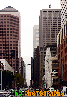 Downtown San Francisco Office Buildings painting