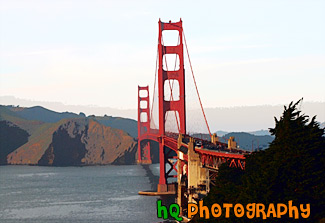 Golden Gate Bridge Scene painting