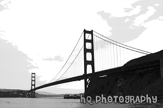 Full Golden Gate Bridge View painting
