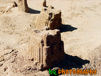 Sand Castle painting